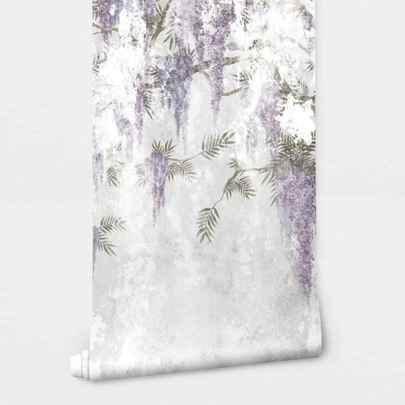 Αυτοκόλλητη Ταπετσαρία τοίχου HANGING FLOWERS