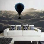 Αυτοκόλλητη Ταπετσαρία τοίχου HOT AIR BALLOON