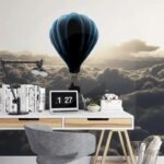 Αυτοκόλλητη Ταπετσαρία τοίχου HOT AIR BALLOON