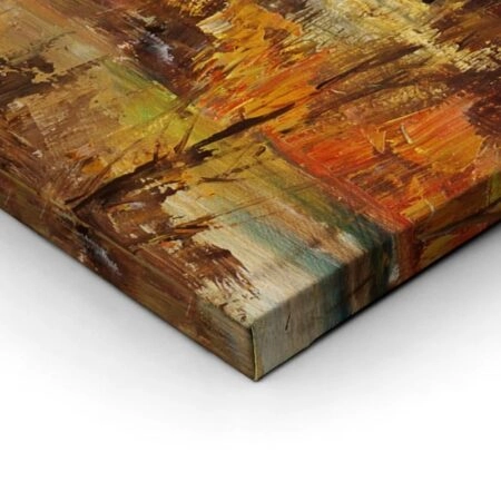 Πίνακας σε καμβά LAKE FOREST PAINTING - Λιμνες - Ποταμια Sticky 1