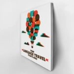 Πίνακας σε καμβά LANGUAGE TRAVEL