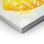 Πινακας σε καμβά LEMON