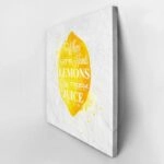 Πινακας σε καμβά LEMON