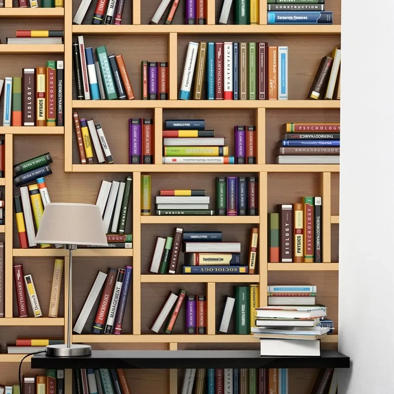 Αυτοκόλλητη Ταπετσαρία τοίχου LIBRARY