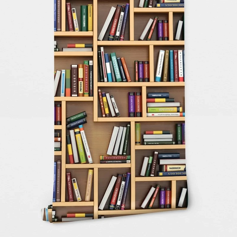 Αυτοκόλλητη Ταπετσαρία τοίχου LIBRARY