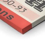 Πίνακας σε καμβά LUGGAGE TAG ATHENS