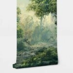 Αυτοκόλλητη Ταπετσαρία τοίχου MAGICAL FOREST