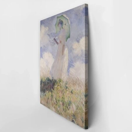 Πινακας σε καμβά MONET - WOMAN WITH PARASOL - Monet Claude Sticky 2