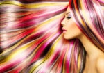 Πινακας σε καμβά MULTICOLOUR HAIR