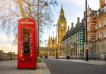Πινακας σε καμβά OLD RED TELEPHONE BOX