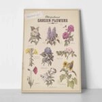 Πινακας σε καμβά OLD FASHIONED FLOWERS