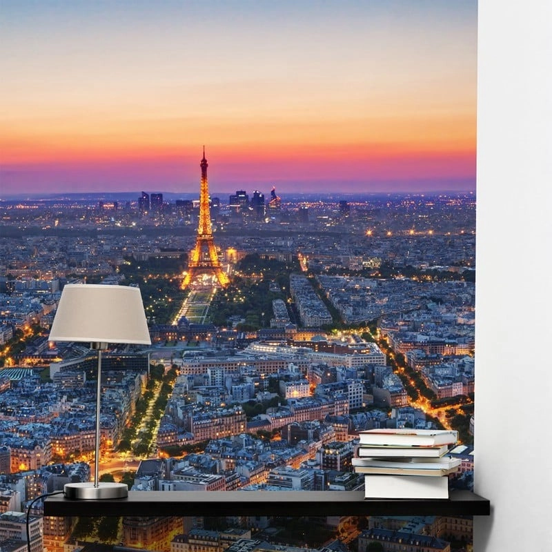 Αυτοκόλλητη Ταπετσαρία τοίχου PARIS SUNSET