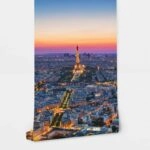 Αυτοκόλλητη Ταπετσαρία τοίχου PARIS SUNSET
