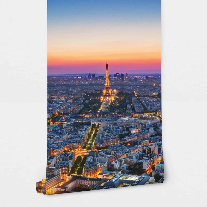 Αυτοκόλλητη Ταπετσαρία τοίχου PARIS SUNSET