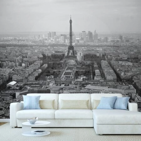 Αυτοκόλλητη Ταπετσαρία τοίχου PARIS VIEW - Χάρτες - Πόλεις
