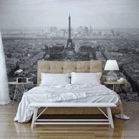 Αυτοκόλλητη Ταπετσαρία τοίχου PARIS VIEW - Χάρτες - Πόλεις Sticky 1