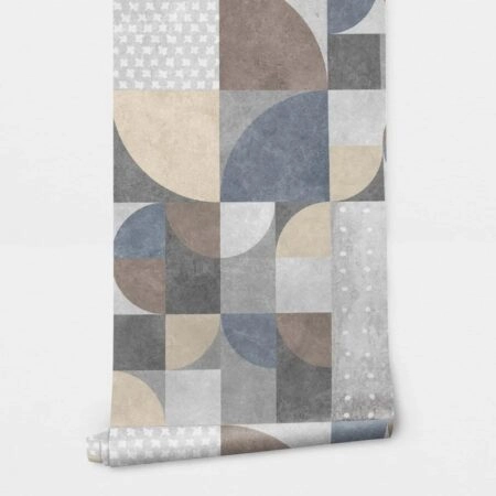 Αυτοκόλλητη Ταπετσαρία τοίχου PASTEL GEOMETRIC - Μοτίβα Sticky 2