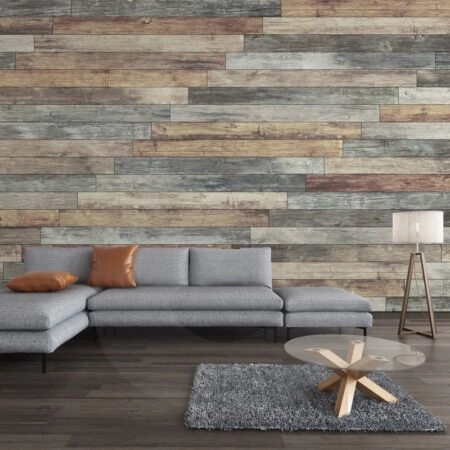 Αυτοκόλλητη Ταπετσαρία τοίχου PASTEL WOOD - Απομίμηση υλικών Sticky 1