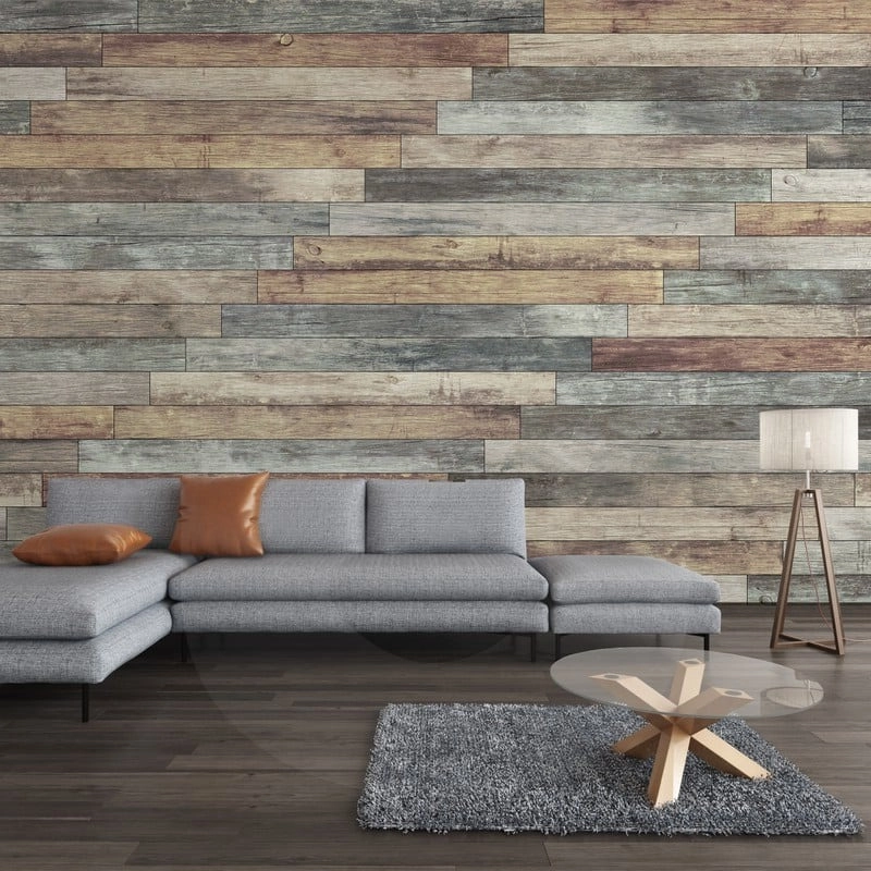 Αυτοκόλλητη Ταπετσαρία τοίχου PASTEL WOOD
