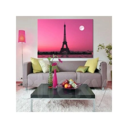 Πινακας σε καμβά PINK EIFFEL - Παρισι