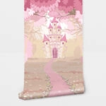 Αυτοκόλλητη Ταπετσαρία τοίχου PINK FOREST