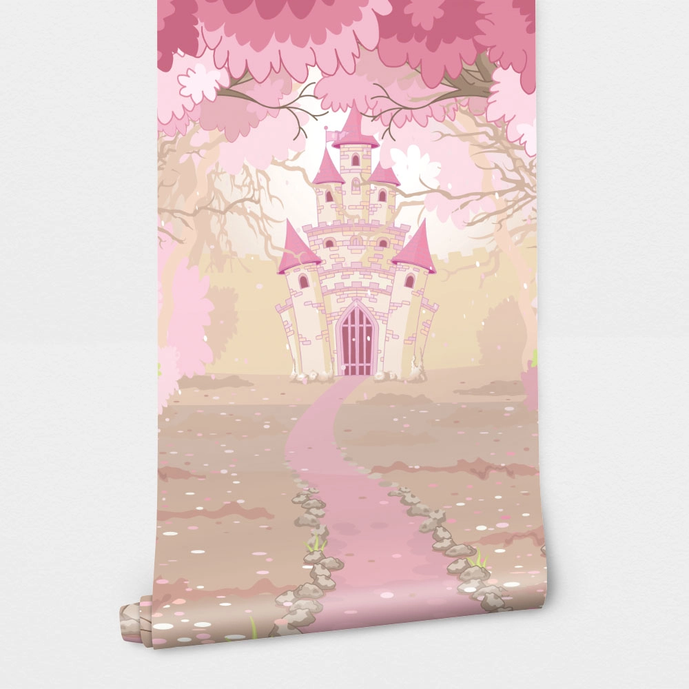 Αυτοκόλλητη Ταπετσαρία τοίχου PINK FOREST