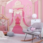 Αυτοκόλλητη Ταπετσαρία τοίχου PINK PALACE