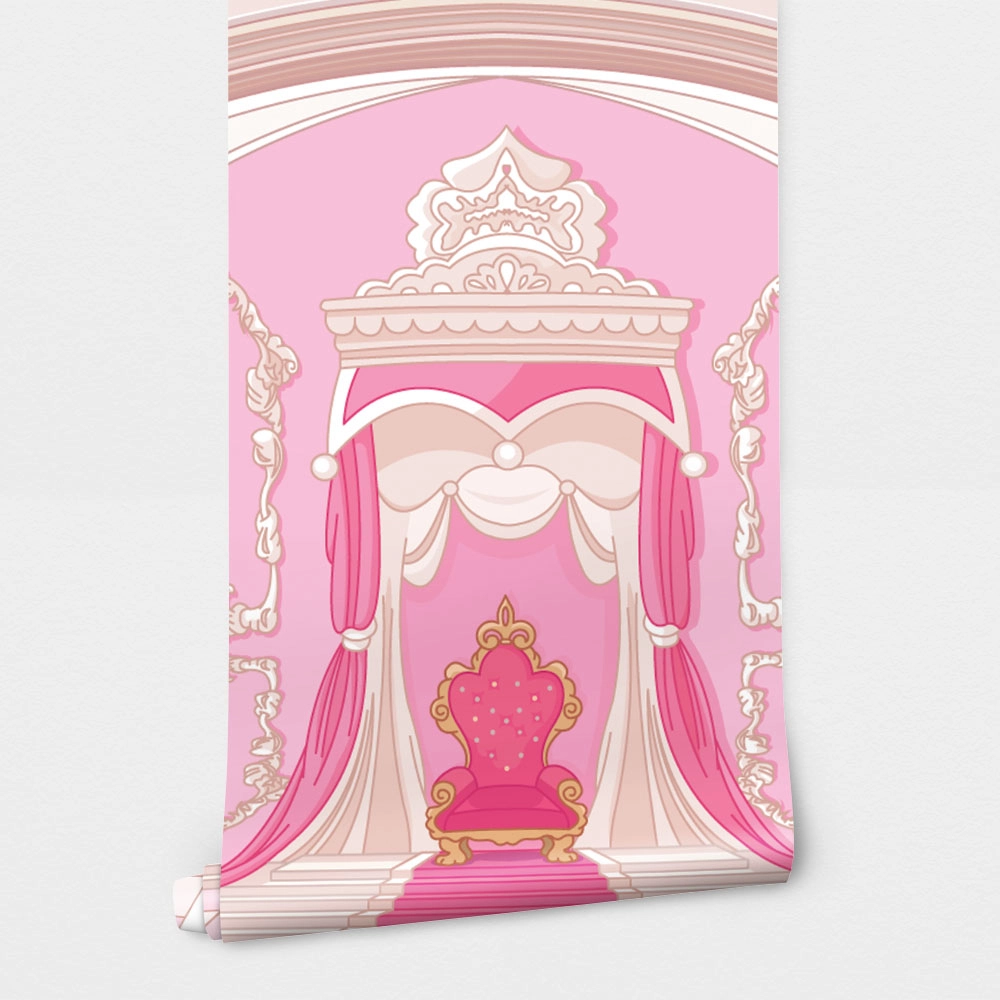 Αυτοκόλλητη Ταπετσαρία τοίχου PINK PALACE