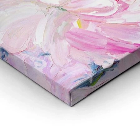 Πινακας σε καμβά PINK PEONY FLOWER - Floral - Λουλουδια Sticky 1