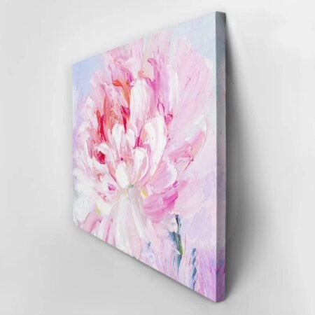Πινακας σε καμβά PINK PEONY FLOWER - Floral - Λουλουδια Sticky 2