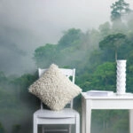 Αυτοκόλλητη Ταπετσαρία τοίχου RAINFOREST FOG