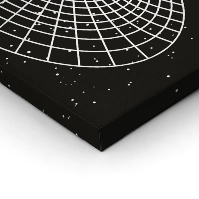 Πίνακας σε καμβά RELATIVITY THEORY BLACK HOLE