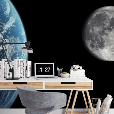 Αυτοκόλλητη Ταπετσαρία τοίχου SPACE - Τοπία Sticky 1