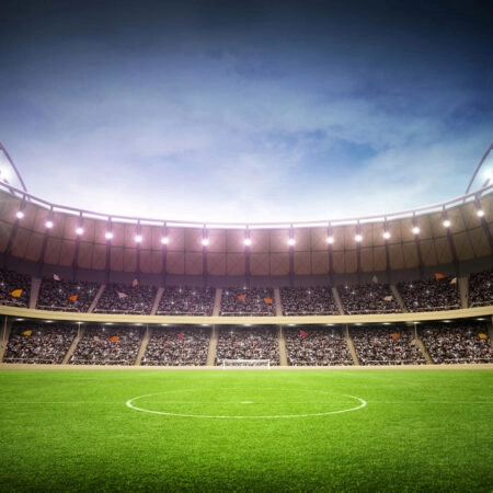 Πινακας σε καμβά STADIUM NIGHT - Αθληματα και Χομπυ Sticky 4