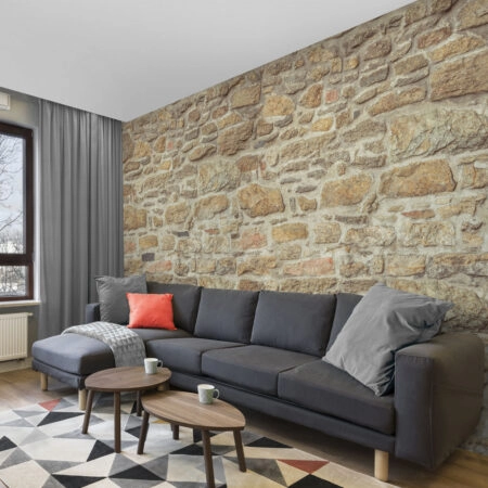 Αυτοκόλλητη Ταπετσαρία τοίχου STONE WALL 19 - Απομίμηση υλικών Sticky 1