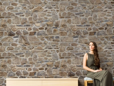 Αυτοκόλλητη Ταπετσαρία τοίχου STONE WALL 4 - Απομίμηση υλικών