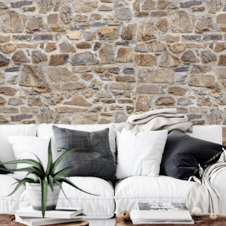 Αυτοκόλλητη Ταπετσαρία τοίχου STONE WALL 4 - Απομίμηση υλικών Sticky 1