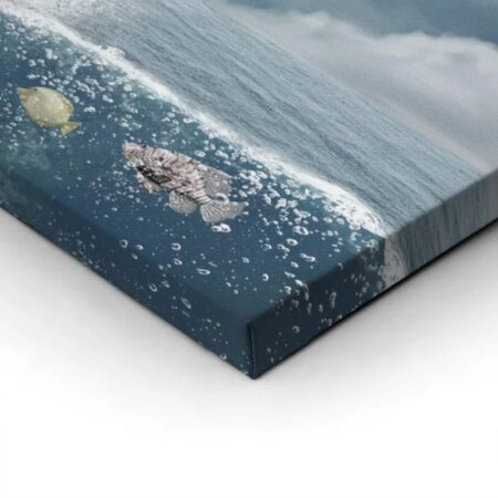 Πίνακας σε καμβά SURREAL ELEPHANT IN SEA - Ελεφαντες Sticky 1