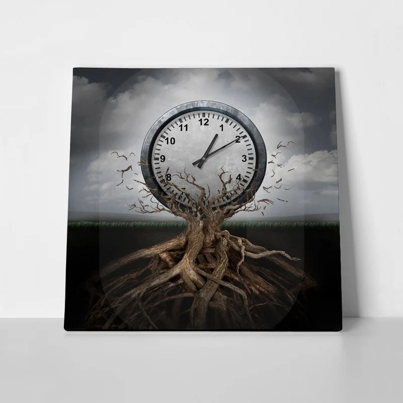 Πίνακας σε καμβά TIME MANAGEMENT BUSINESS CONCEPT