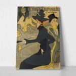 Πινακας σε καμβά TOULOUSE LAUTREC - DIVAN JAPONAIS
