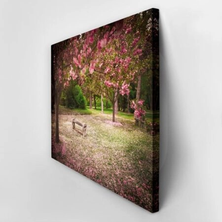 Πινακας σε καμβά TRANQUIL PARK 1 - Ανθη Δεντρων Sticky 2
