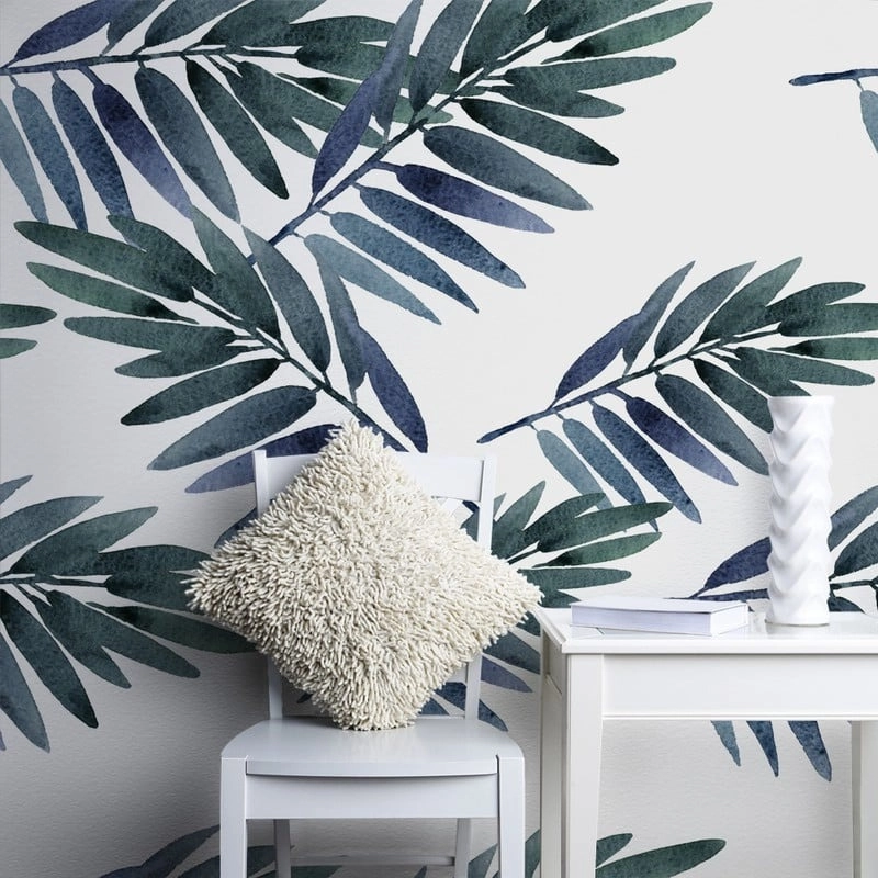 Αυτοκόλλητη Ταπετσαρία τοίχου TROPICAL LEAVES