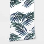 Αυτοκόλλητη Ταπετσαρία τοίχου TROPICAL LEAVES