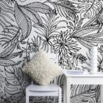 Αυτοκόλλητη Ταπετσαρία τοίχου TROPICAL PATTERN