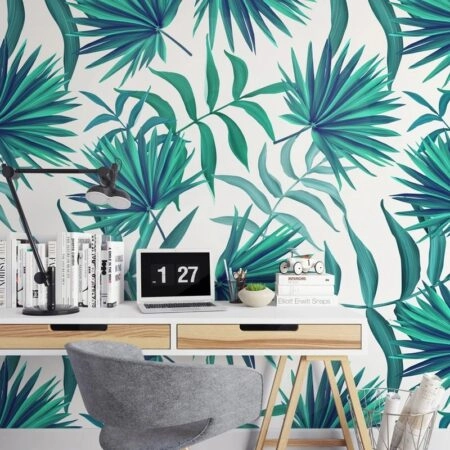 Αυτοκόλλητη Ταπετσαρία τοίχου TROPICAL PLANTS - Tropical