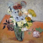Πίνακας σε καμβά VAN GOGH - ROSES AND ANEMONES