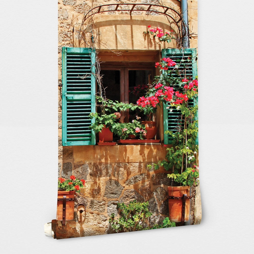 Αυτοκόλλητη Ταπετσαρία τοίχου VILLAGE HOUSE