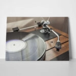 Πινακας σε καμβά VINTAGE RECORD PLAYER