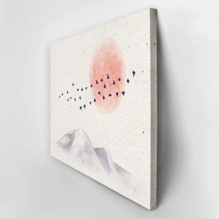 Πινακας σε καμβά WATERCOLOR MOUNTAIN - Βουνα Sticky 2