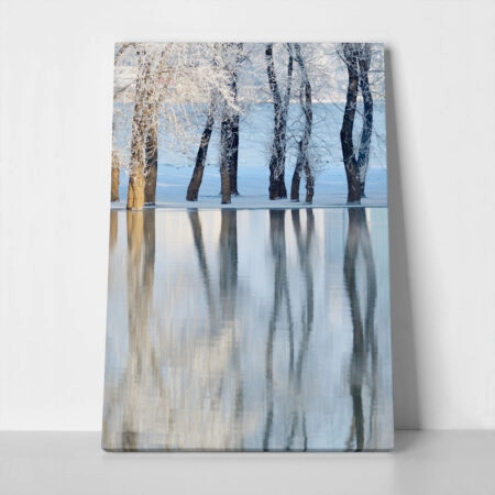 Πινακας σε καμβά WINTER LANDSCAPE - Πινακες σε καμβα